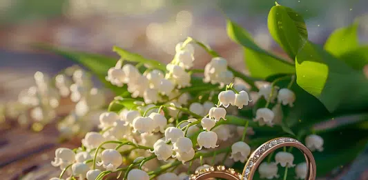 Noces de muguet : célébrer 13 ans de mariage avec originalité