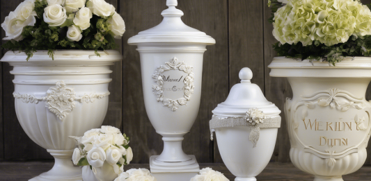 Des urnes de mariage personnalisées pour un jour unique