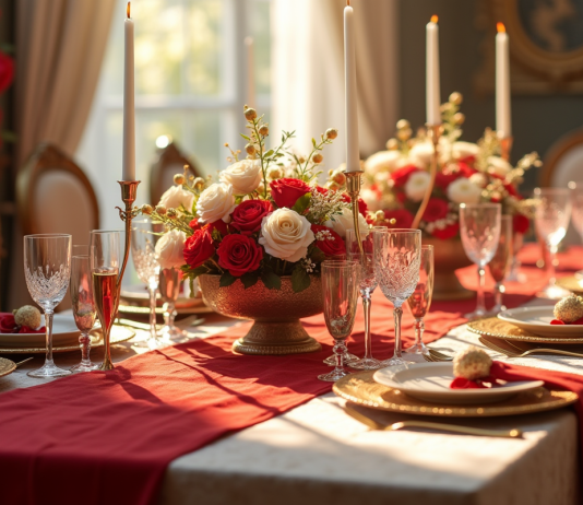 Couleurs mariage : idées d’association avec le rouge pour une décoration harmonieuse